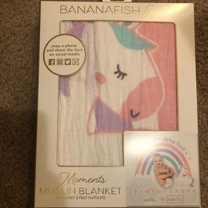 unicorn milestone blanket